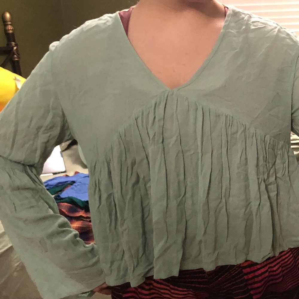 Sage Green Women's Top